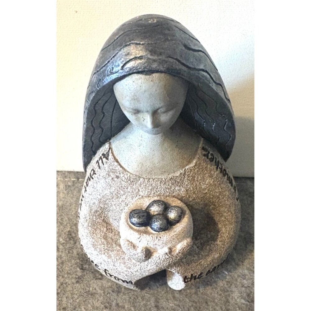 Carson Artstone " Mother" Figurine Known as the Heartbeat Figurine   # 3068